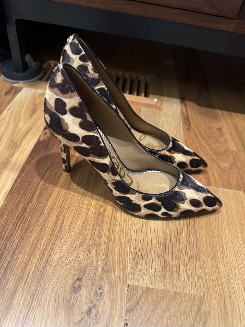 Sam Edelman Leopard Print Pointed Toe Pumps - Women
